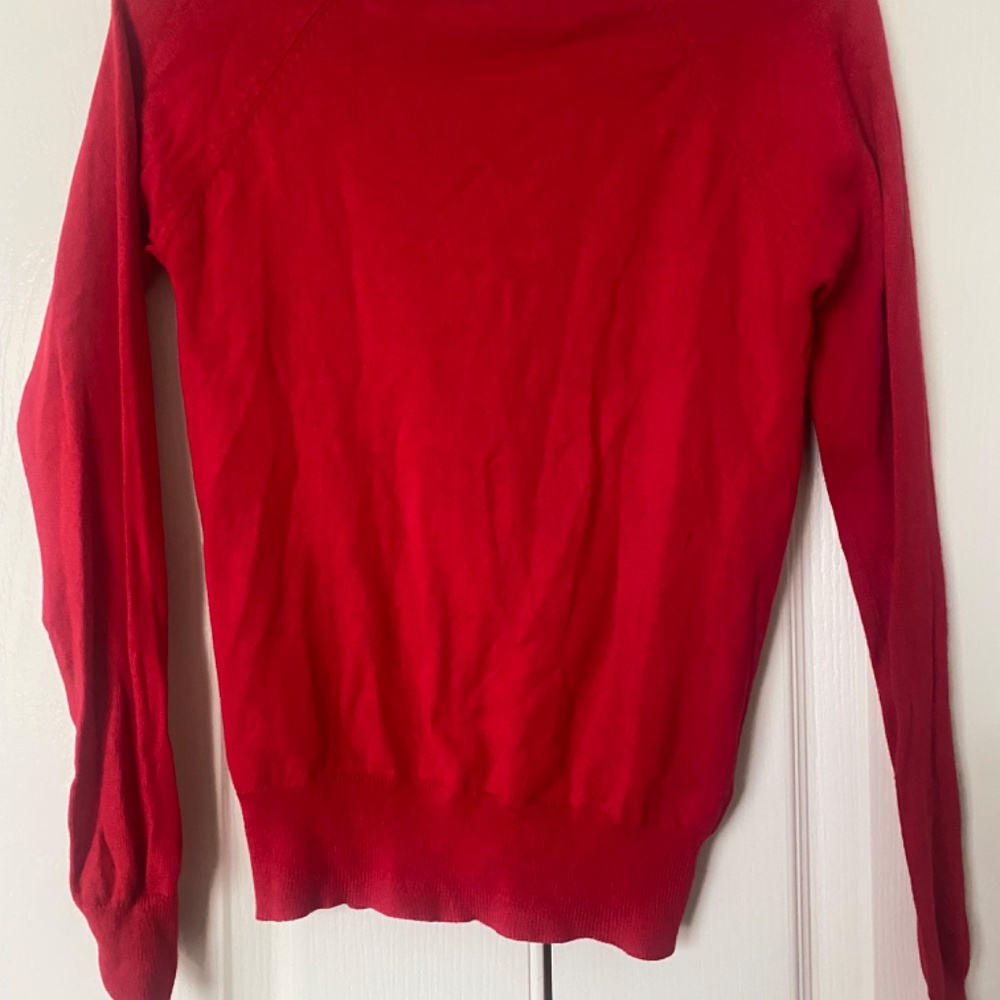 Red Cardigan - Picture 2 of 3